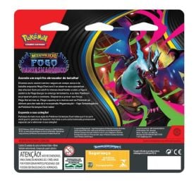 Pokémon Blister Quadruplo Fogo Fantasmagórico Me02 - Sortido