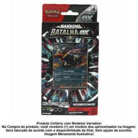 Pokémon Deck Batalha Ex Melmetal E Houndo Copag - Sortidos