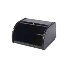 Porta Pão De Aço Manhattan Hauskraft 30 Cm - Preto 