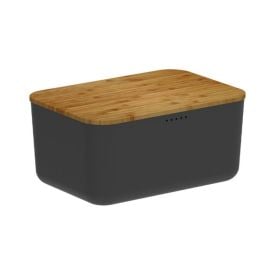 Porta Pão Lume Ou 33,5 cm - PRETO FECHADO