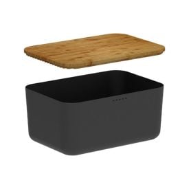 Porta Pão Lume Ou 33,5 cm - PRETO FECHADO