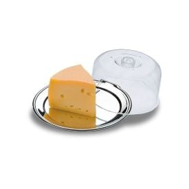 Porta Queijo Brinox Petúnia 23Cm - Inox