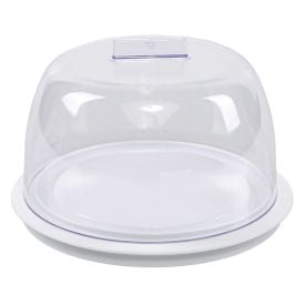 Porta Queijo De Plástico Ou Break - Branco