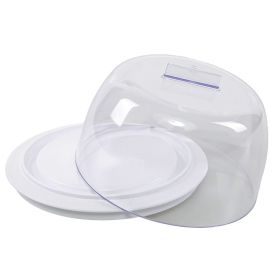 Porta Queijo De Plástico Ou Break - Branco