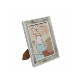 Porta Retrato De Poliestireno Lyor 15X20 Cm - Branco