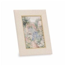 Porta Retrato Off White 10X15 Cm - Mart