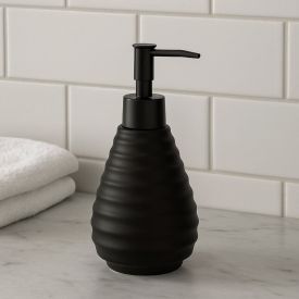 Porta Sabonete Líquido Colmeia Wolff - Preto