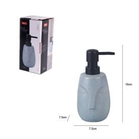 Porta Sabonete Líquido Face Wellmix 320Ml - Cinza