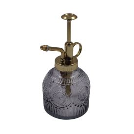 Porta Sabonete Liquido Redondo de Vidro Havan Casa 220Ml - Cinza