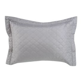 Porta Travesseiro Napoli Matelado 55Cm X 80Cm Havan Casa - Cinza Claro