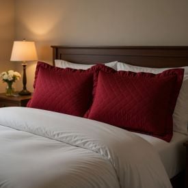 Porta Travesseiro Napoli Matelado 55Cm X 80Cm Havan Casa - Bloodstone 2