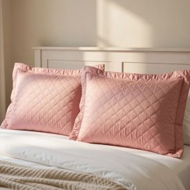 Porta Travesseiro Napoli Matelado 55Cm X 80Cm Havan Casa - Rose 2