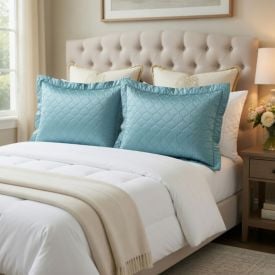 Porta Travesseiro Napoli Matelado 55Cm X 80Cm Havan Casa - Verde Suculenta 2