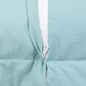 Porta Travesseiro 100% Algodão Matelado Yaris By Havan Casa 1 Pç - Verde 17-5110