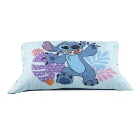Porta Travesseiro Infantil Estampado Disney Hedrons - Stitch Divertido