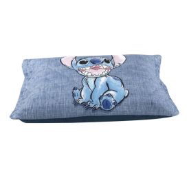Porta Travesseiro Infantil Estampado Disney Hedrons - Stitch Apaixonado