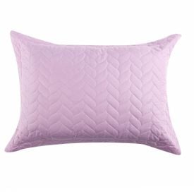 Porta Travesseiro Matelado Microfibra Havan Casa 1 Pç - Rosa Bebê