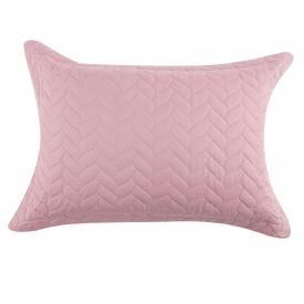 Porta Travesseiro Matelado Microfibra Havan Casa 1 Pç - Rose