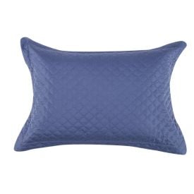 Porta Travesseiro Matelado Microfibra Havan Casa 1 Pç - Azul Índigo