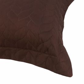 Porta Travesseiro Napoli Matelado 50Cm X 70Cm Havan Casa - Marrom