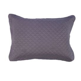 Porta Travesseiro Napoli Matelado 50Cm X 70Cm Havan Casa - Cinza Escuro 2