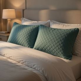 Porta Travesseiro Napoli Matelado 50Cm X 70Cm Havan Casa - Verde