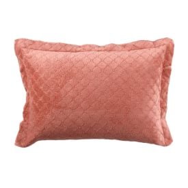 Porta Travesseiro Provence Plush Havan Casa - Argila