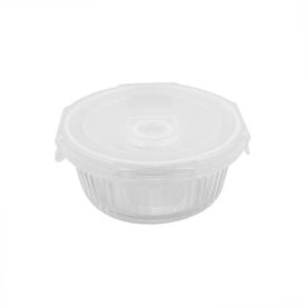 Pote De Vidro Hermético Canelado Havan Casa 370Ml - Transparente