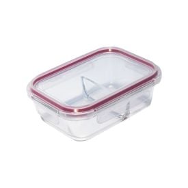 Pote Hermético Com Divisória Havan Casa 600Ml - Vidro