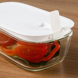 Pote Hermético Com Tampa Havan Casa 850 Ml - Branco