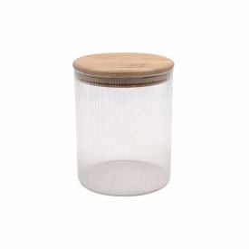 Pote Hermético Redondo Com Tampa Havan Casa 850 Ml - Bambu
