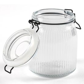 Pote Hermético Redondo Riviera Allmix 1 Litro - Vidro