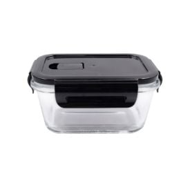 Pote Hermético Retangular com Tampa Havan Casa 850Ml - Vidro