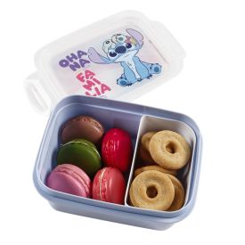 Pote Marmita Com Trava Stitch Plasútil 850 Ml - Stitch