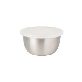 Pote Redondo Com Tampa Havan Casa 1,5 Litros  - Aço Inox