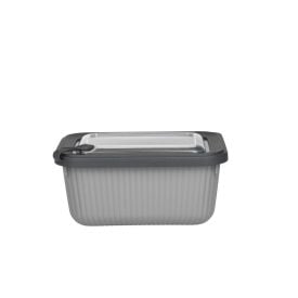 Pote Retangular Camerata Havan Casa 600Ml - Cinza
