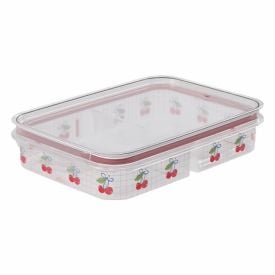 Pote com Trava Cereja Plasútil 1 Litro