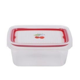 Pote com Trava Cereja Plasútil 910Ml