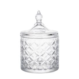 Bomboniere Decorativo De Vidro Amazoni 15,5Cm - Hauskraft