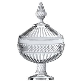 Bomboniere Com Pé Palace Em Cristal 21Cm - L Hermitage