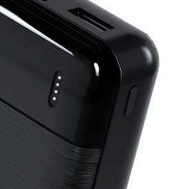 Power Bank 14.500Mah com Led Indicador Elg Preto Leve e Compacto