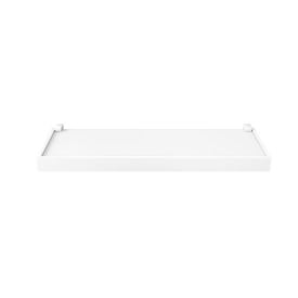 Prateleira 12 X 20 X 60Cm Prat-K C/ Moldura 10Kg - Branca