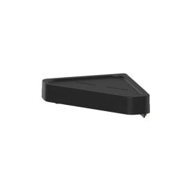 Prateleira de Parede de Canto Eleve Ou - Preto