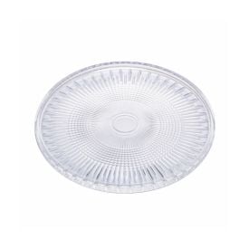 Prato De Bolo Queen Wolff 32 Cm - Transparente