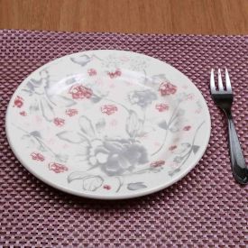 Prato de Sobremesa Donna Clara 18Cm - Flores