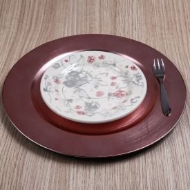 Prato De Sobremesa Donna Clara 18Cm - Flores
