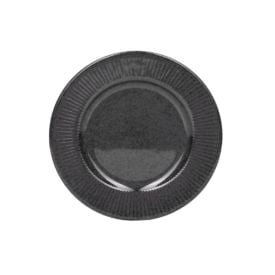 Prato De Sobremesa Porto Fino Havan Casa 20,5Cm - Preto 