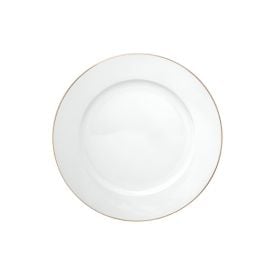 Prato De Sobremesa Royal Filete Dourado Hauskraft - 20 Cm