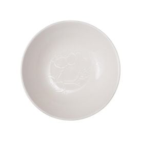 Prato Fundo Cerâmica Unni Orquídea White Oxford 20,5 Cm - UNNI ORQUIDEA WHITE