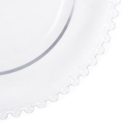 Prato de Sobremesa Pearl Clear Wolff 20Cm - Cristal